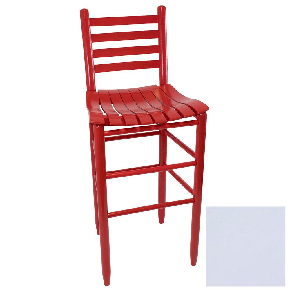 Lakeside Asheville Ladderback Barstool in Coastal Purple, , large