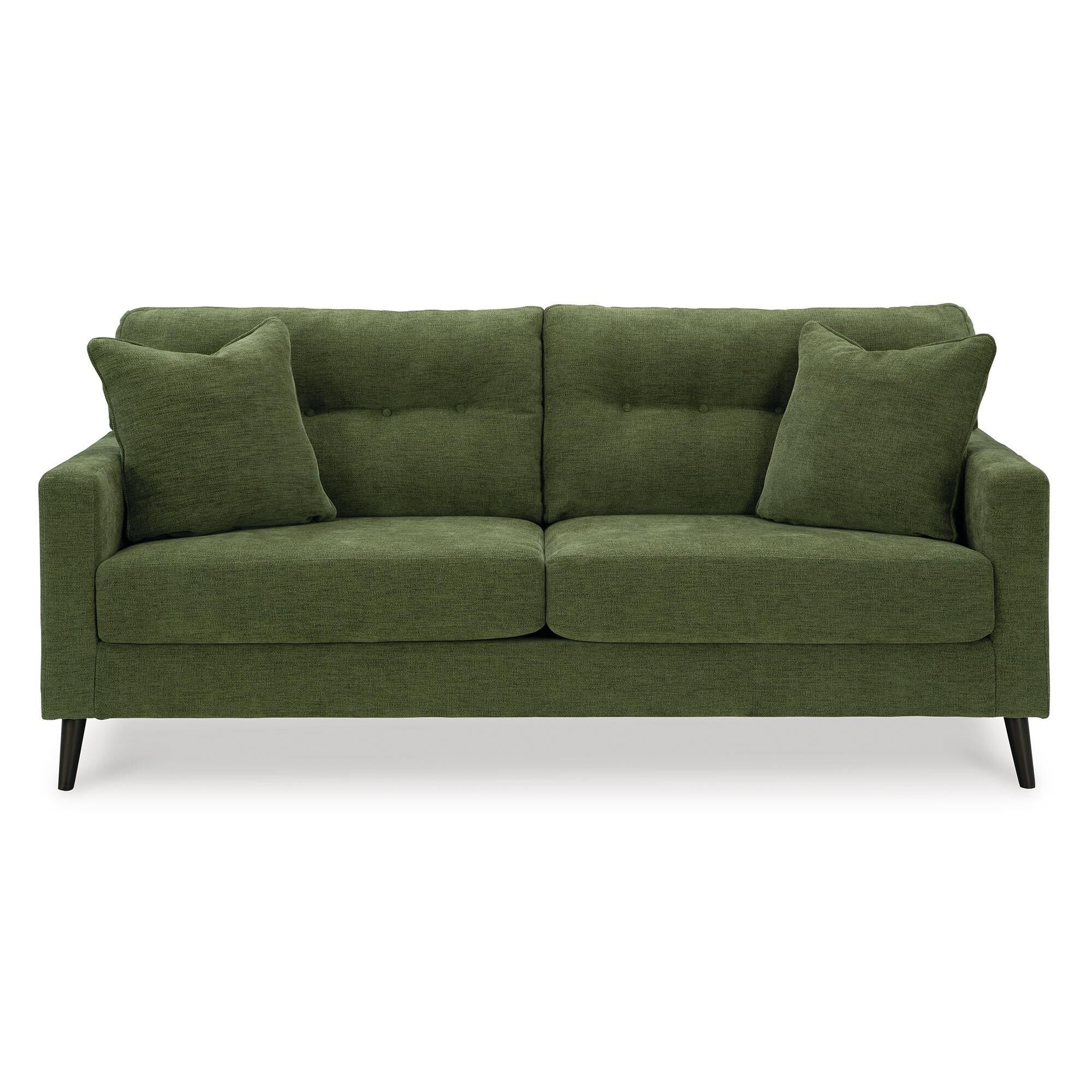 Ashley Bixler Stationary Sofa in Olive