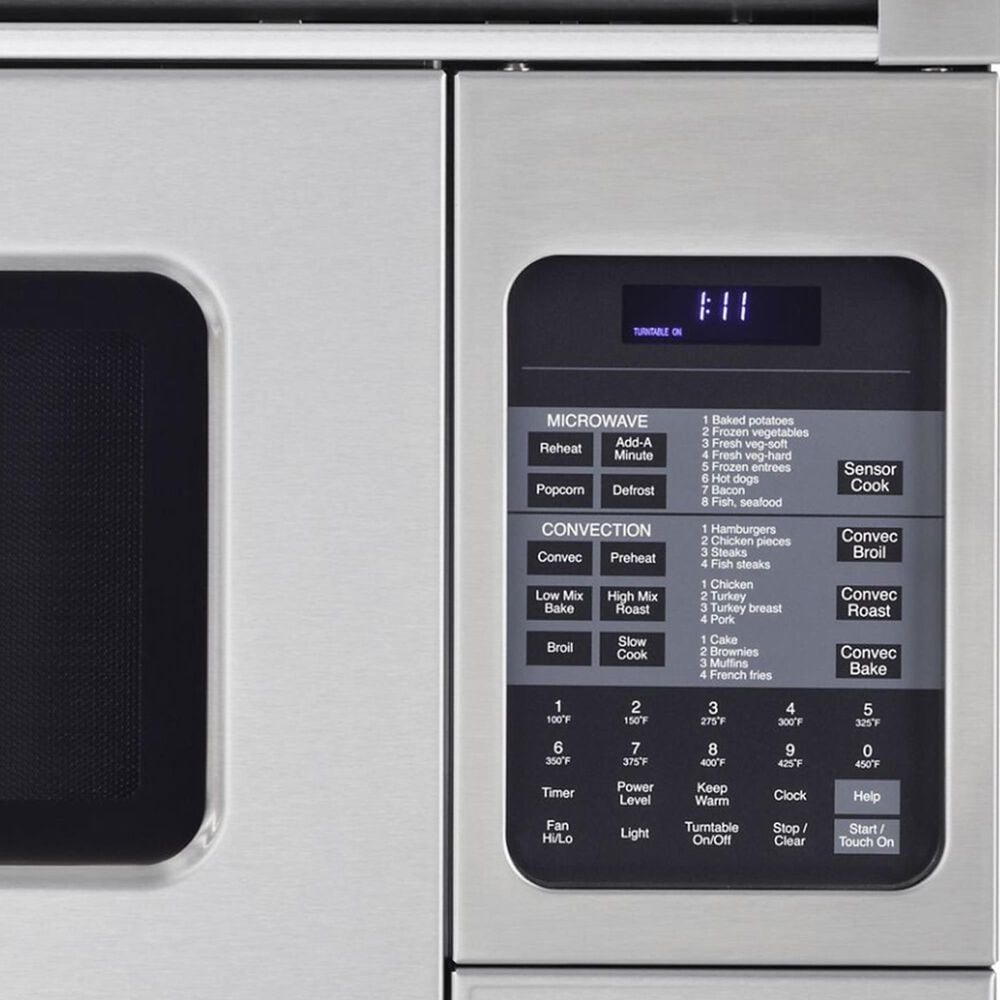 Viking Range 1.1 Cu. Ft. Convection Microwave Hood in Stainless Steel, , large