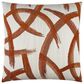D.V.Kap Inc Enso 24" x 24" Throw Pillow in Copper, , large