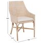Safavieh Rikan Arm Chair in Ivory, , large