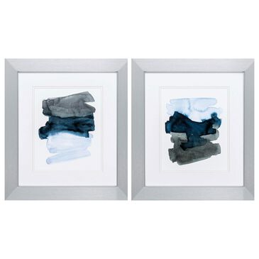 Propac "Blue Passages" Wall Art in Gray (Set of 2), , large
