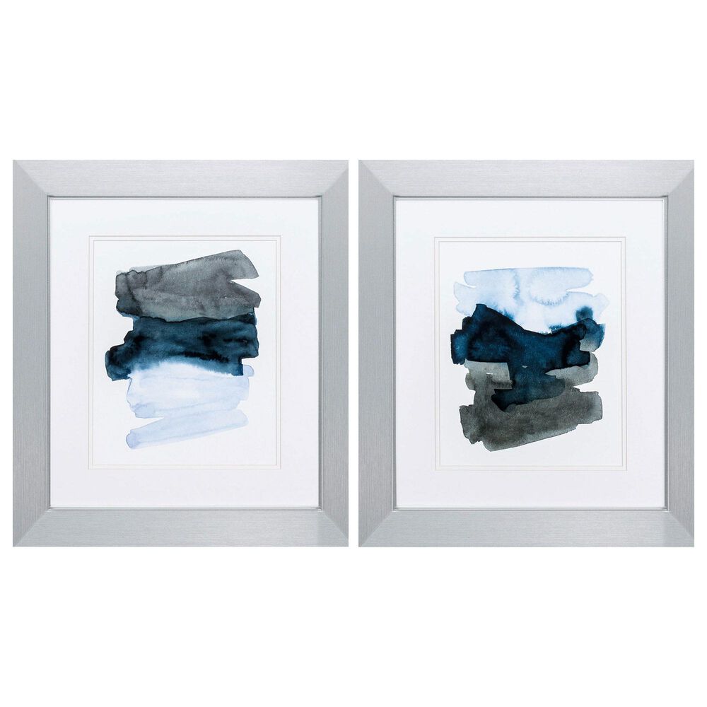 Propac "Blue Passages" Wall Art in Gray (Set of 2), , large