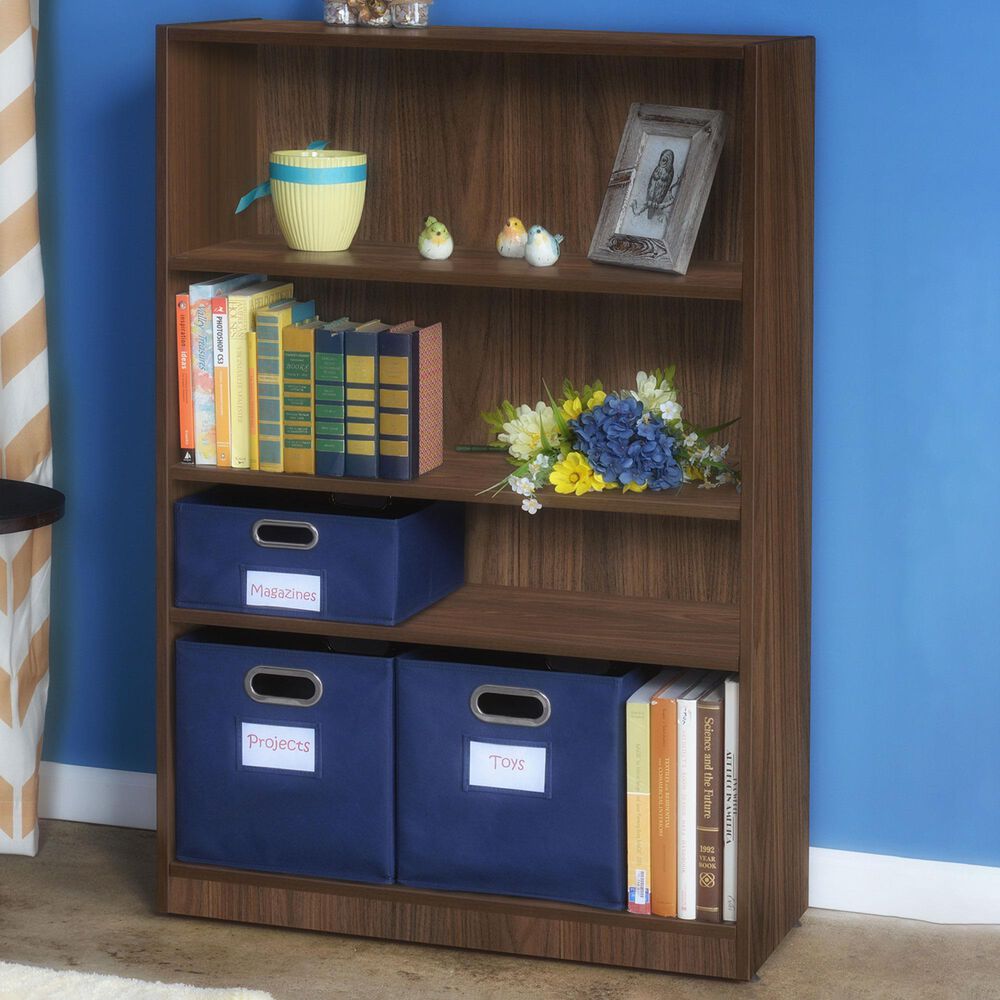 Regency Global Sourcing Legacy 47" Bookcase in Neo Walnut, , large