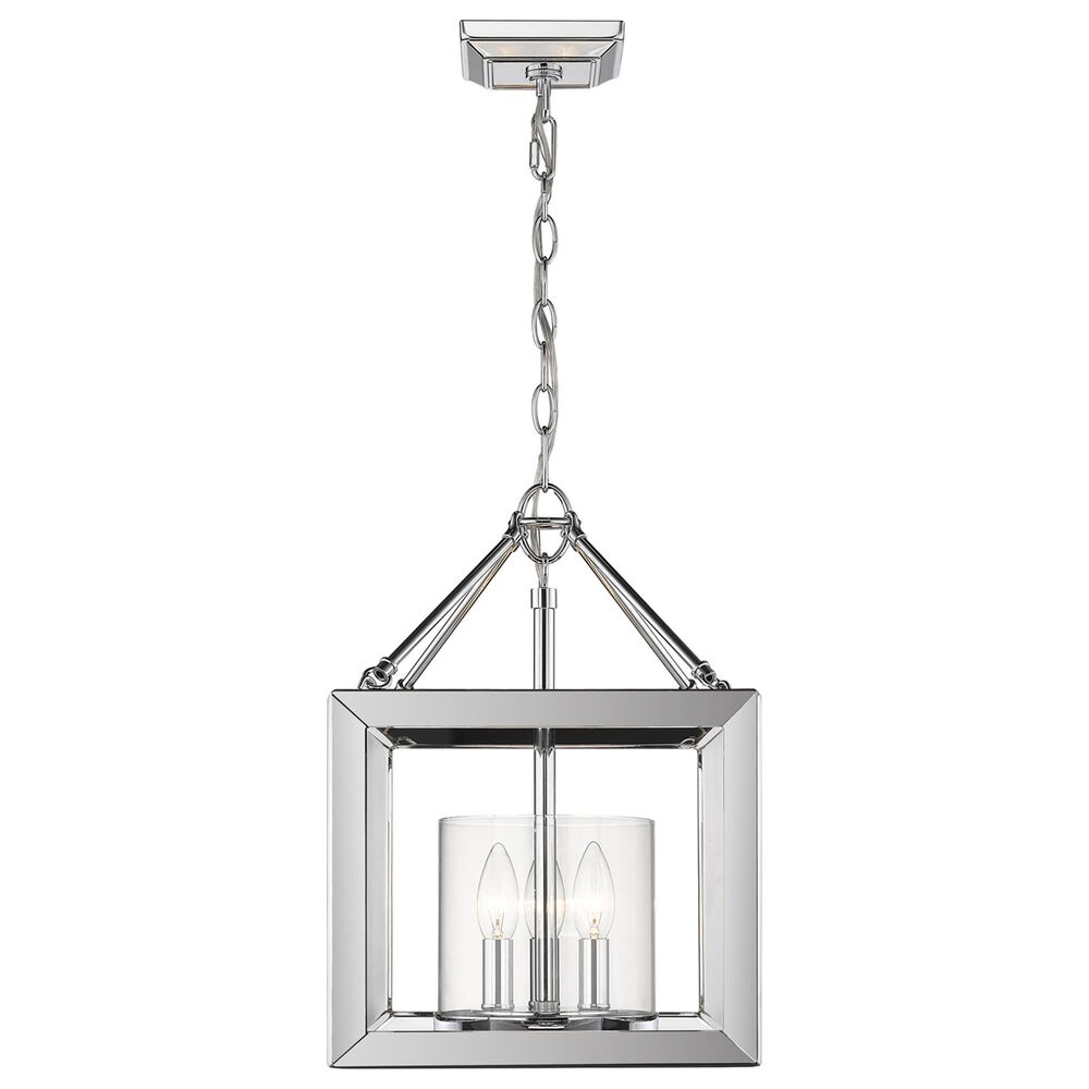 Golden Lighting Smyth Semi-Flush in Chrome, , large