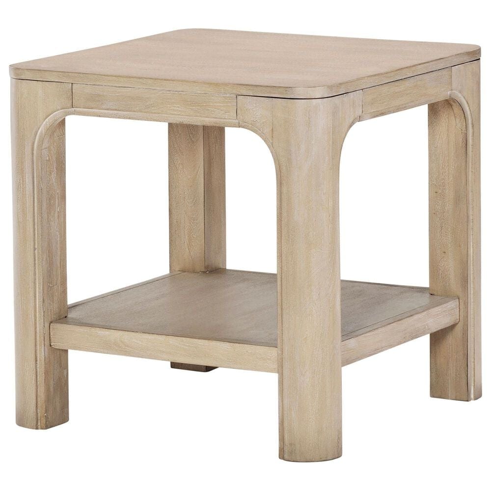 Pacific Landing Solano Square End Table in Weathered Mango, , large