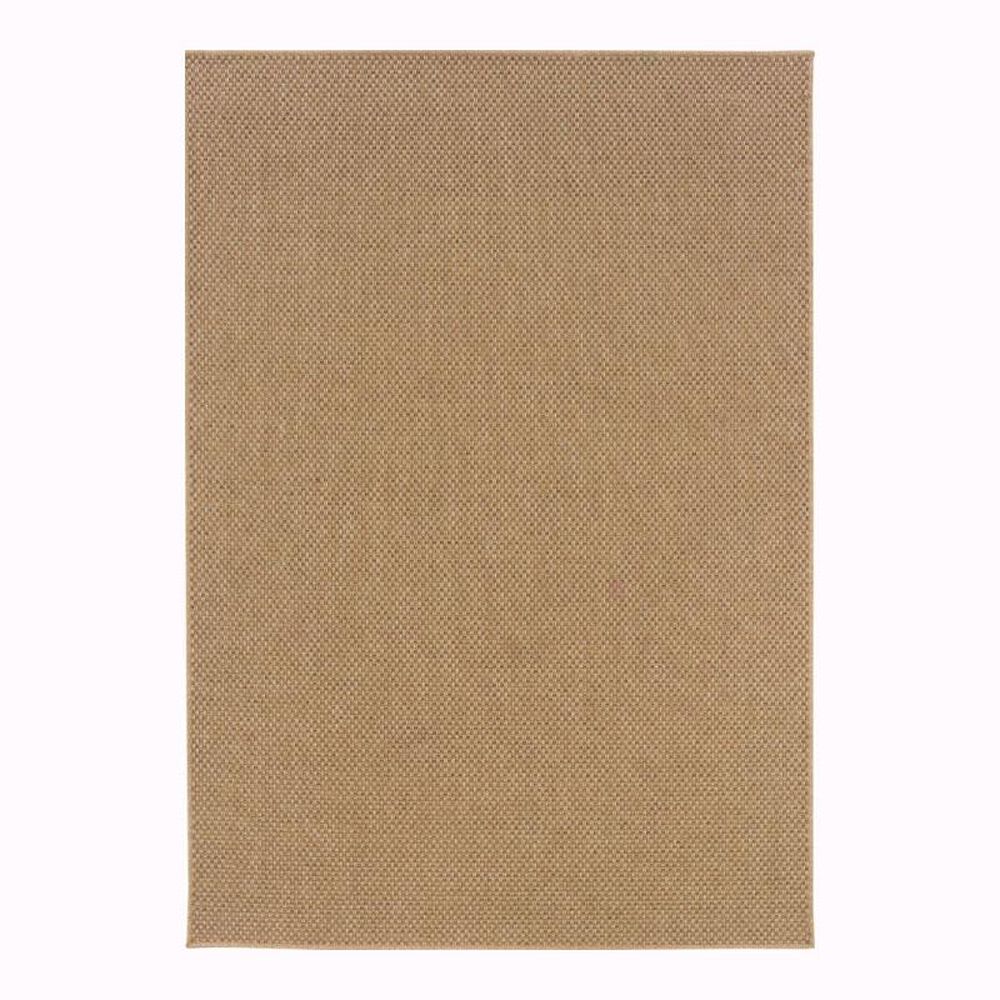 Oriental Weavers Karavia 2160X 2"5" x 4"5" Tan Outdoor Area Rug, , large
