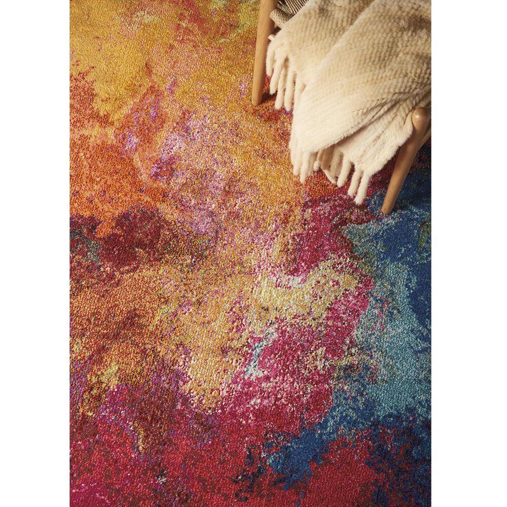 Nourison Celestial CES04 7&#39;10&quot; x 10&#39;6&quot; Palette Area Rug, , large