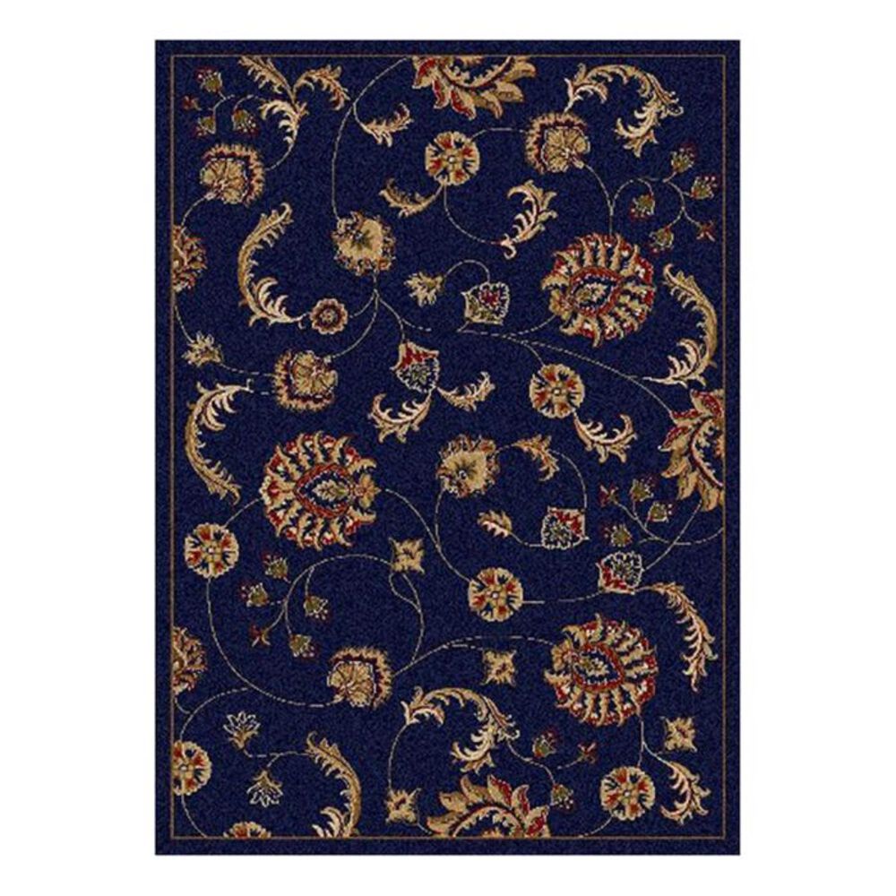 Radici USA Como 1835 3'3" x 4'11" Navy Area Rug, , large