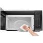 Midea 1.7 Cu. Ft. Over-the-Range Microwave in Black, , large