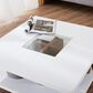 Furniture of America Humphrey Storage Coffee table in White, , large