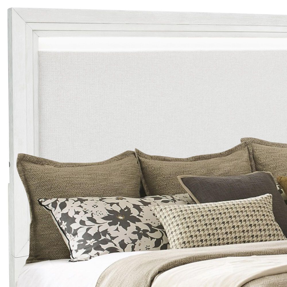 Sasha Lee 3-Piece King Storage Bedroom Set in Brushed White, , large