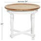 Maple and Jade Tray Top Accent Table in Vintage White and Brown, , large