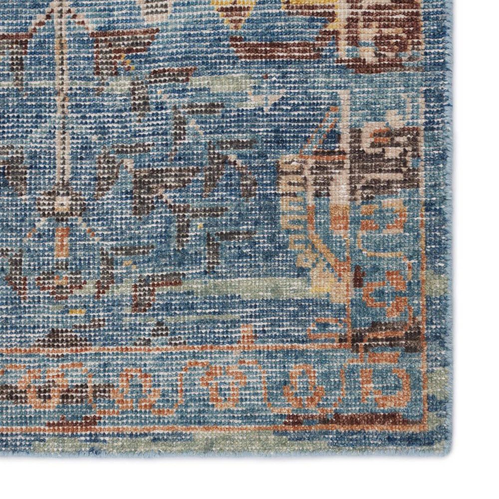 Jaipur Eden Acantha 3&#39; x 10&#39; Aegean Blue Runner, , large