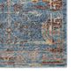Jaipur Eden Acantha 3" x 10" Aegean Blue Runner, , large
