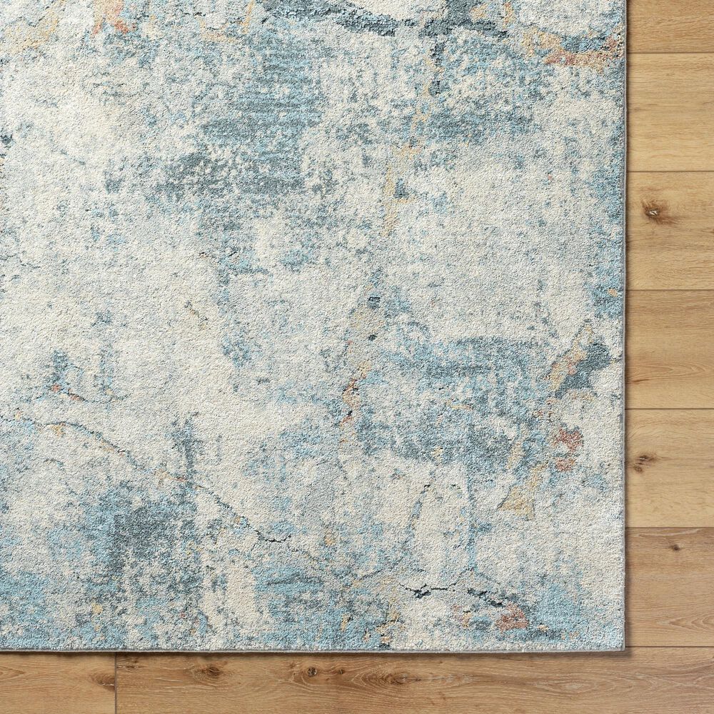 Surya Avellino 10&#39; x 14&#39; Light Beige, Gray, Pale Blue, Tan, Deep Teal and Rose Area Rug, , large
