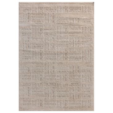 Amber Lewis x Loloi Monty 9"2" x 13" Ivory and Taupe Area Rug, , large