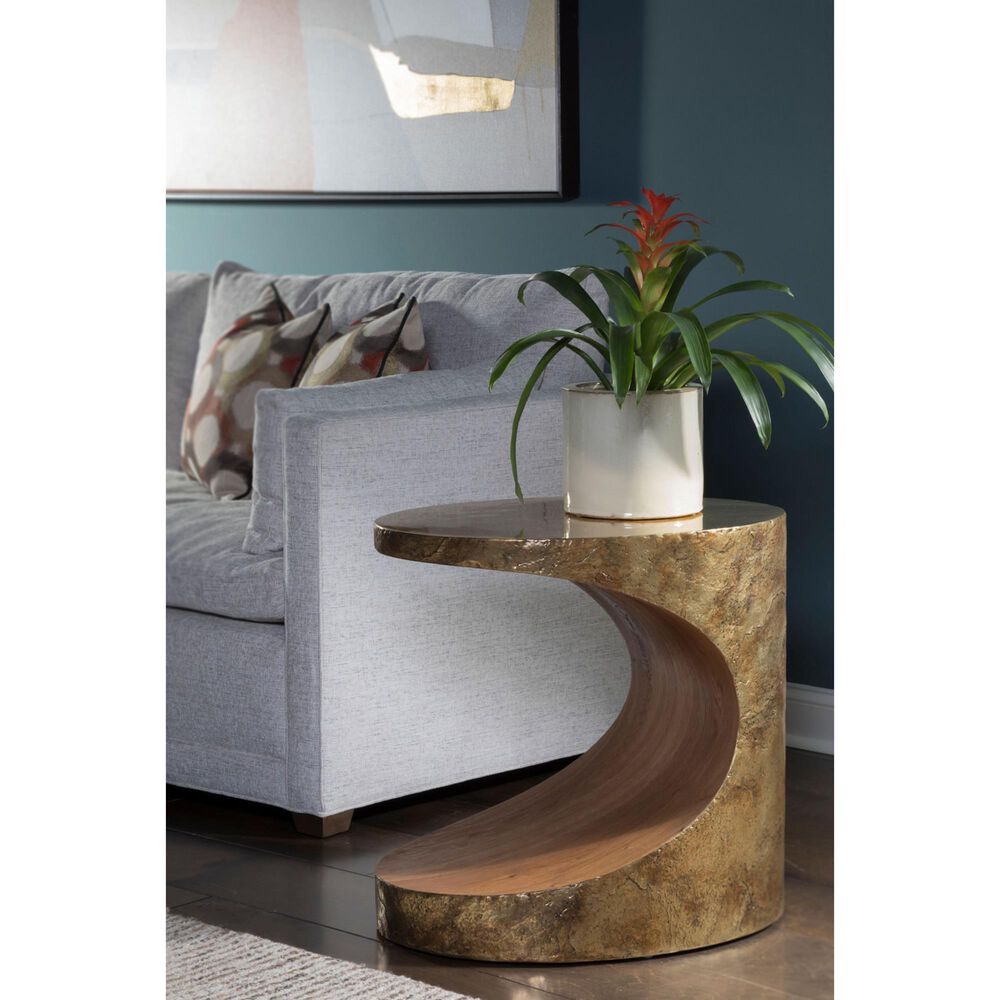 Artistica Metal Thornton Side Table in Antique Bronze, , large
