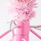 The Gerson Company 7.5" Pre-Lit Tuscany Tinsel Christmas Tree in Pink, , large