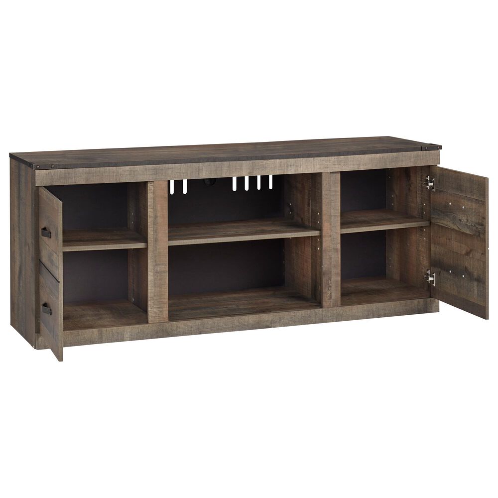 Ashley Trinell 60&quot; TV Stand in Brown, , large
