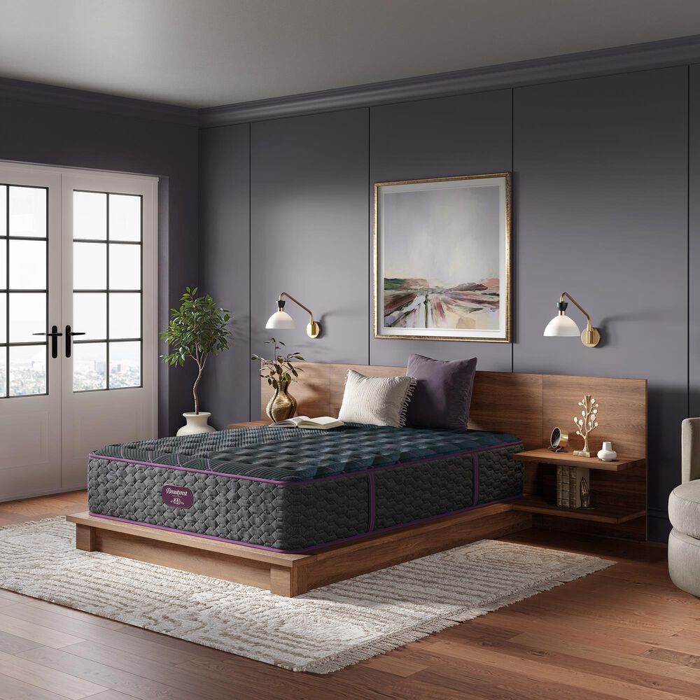 Simmons World Class Level Three Medium Firm Full Mattress with High Profile Box Spring, , large