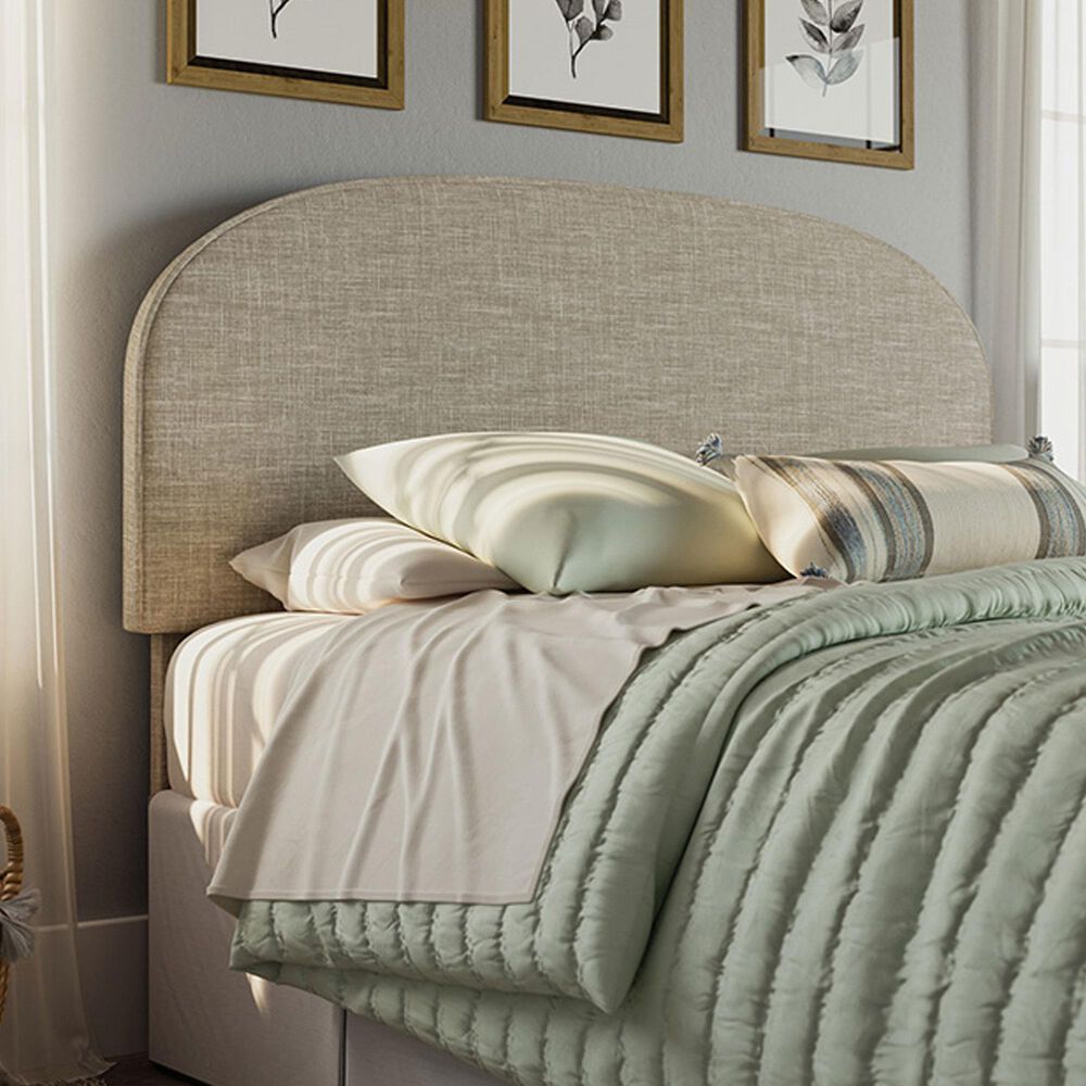 Sauder Cannery Bridge Queen Headboard in Oatmeal NFM