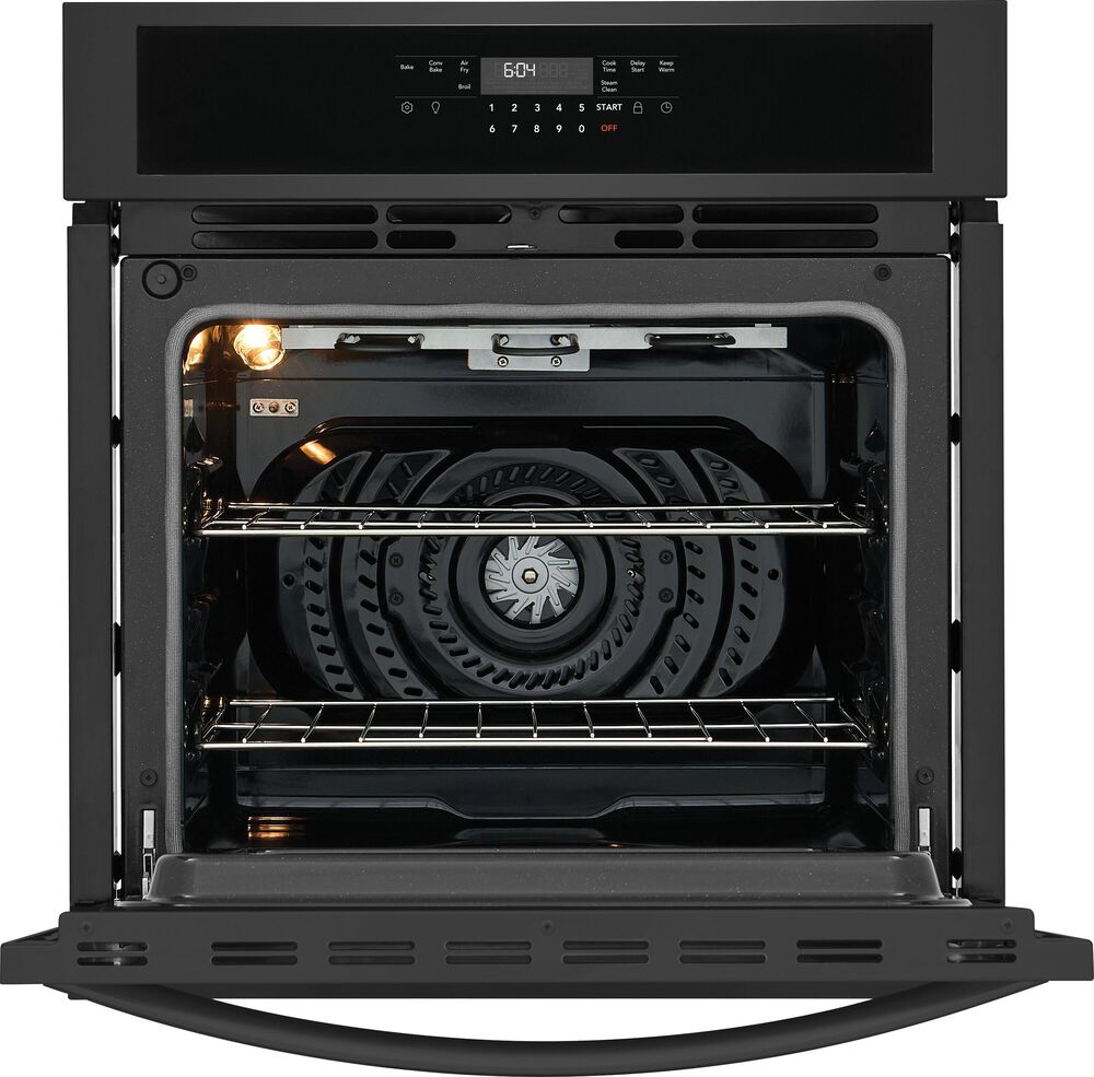 Frigidaire 27" Single Wall Oven with Air Fry in Black, , large