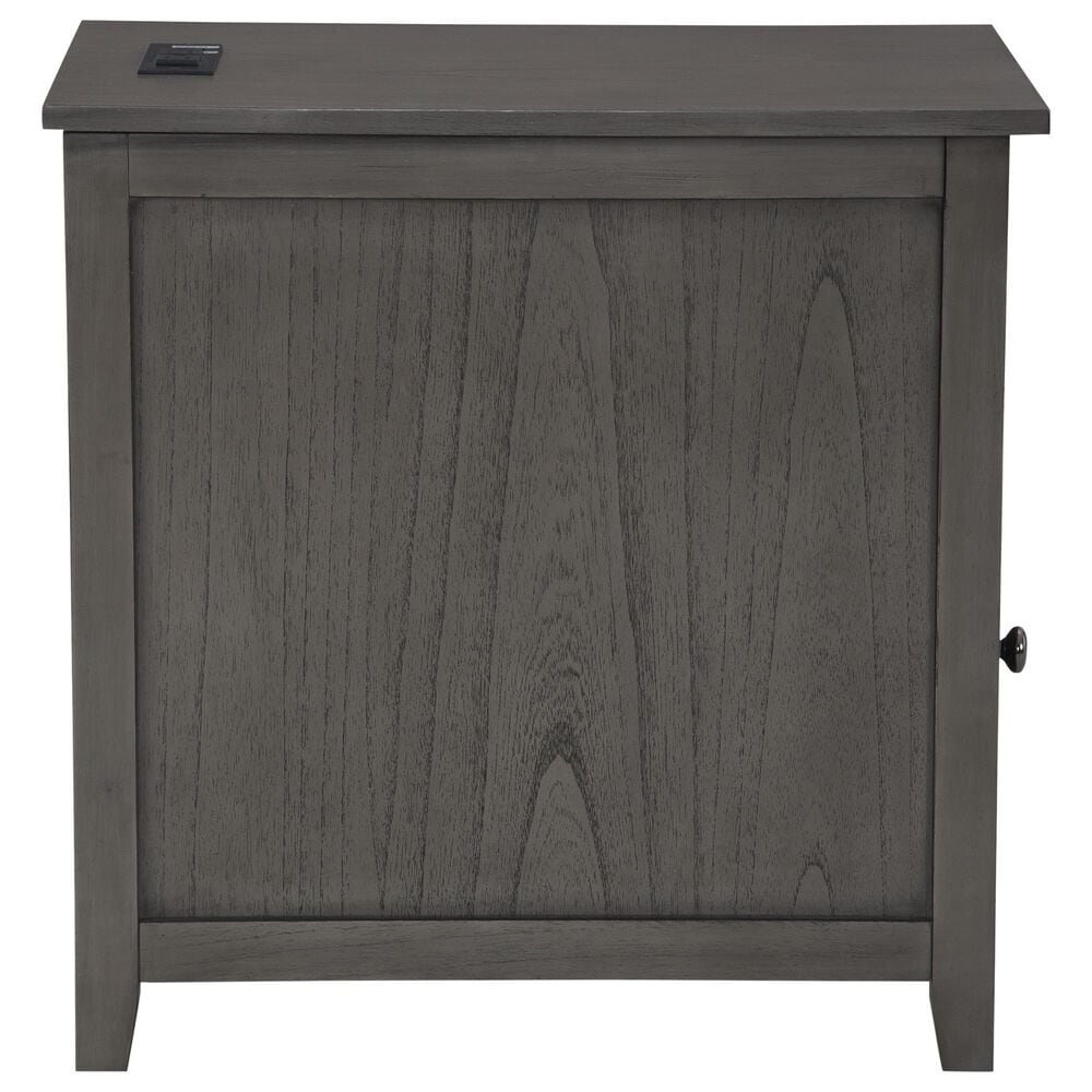 Ashley Treytown Chairside End Table in Gray, , large