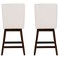 Linon Home Decor Cyrus Swivel Counter Stool in Brown (Set of 2), , large