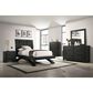 Mayberry Hill Allan 5-Drawer Chest in Black, , large
