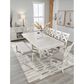 Ashley Robbinsdale Upholstered Dining Bench in Antique White, , large