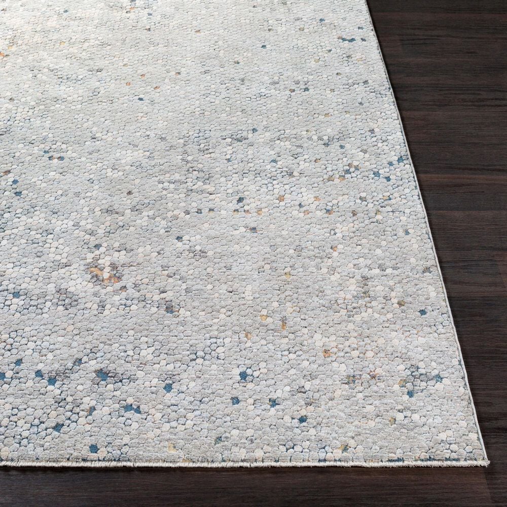 Surya Presidential Sage, Deep Teal, Ivory, Wheat and Orange 8&#39;10&quot; x 12&#39;10&quot; Area Rug, , large