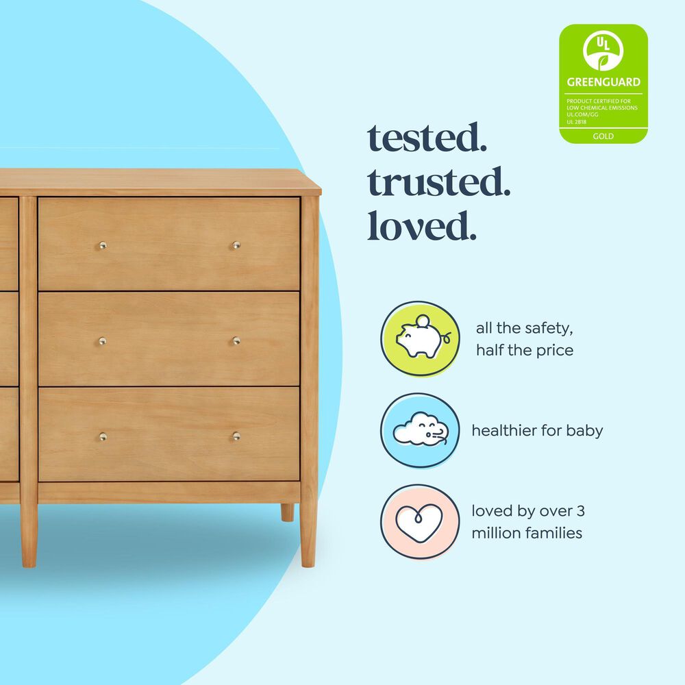 DaVinci Frem 6-Drawer Dresser in Honey, , large