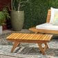 Hearth and Haven Sedona Rectangular Patio Coffee Table in Teak, , large