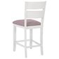 Linon Home Decor Meretta 6-Piece Counter Height Dining Set in Antique White and Natural, , large