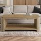 Waltham Janzen Castered Cocktail Table in Cascade Oak, , large