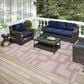 Dalyn Rug Company Sedona Geometric 10" x 14" Taupe Indoor/Outdoor Area Performance Rug, , large