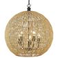 Golden Lighting Florence 5-Light Pendant in Matte Black, , large