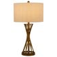 Cal Lighting Urban Metal Table Lamp in Rustic Gold, , large