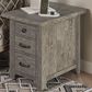 Waltham Telluride Chairside Table in Driftwood, , large