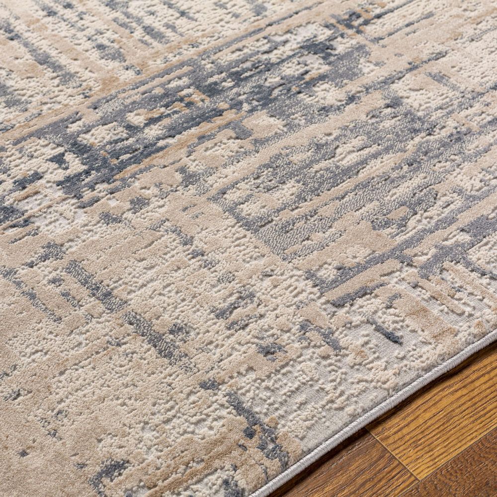 Surya Alpine 8&#39;10&quot; x 12&#39;4&quot; Light Gray, Ivory, Light Beige, Off-White, Charcoal and Medium Gray Area Rug, , large