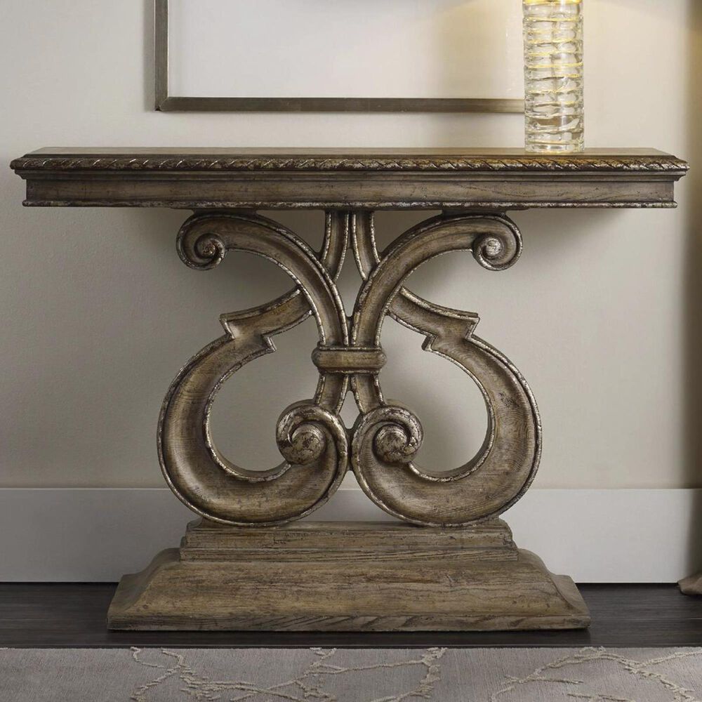 Hooker Furniture Solana Console Table in Light Caramel Latte, , large