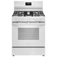 Frigidaire 30" Freestanding Gas Range with Quick Boil Burner in White, , large