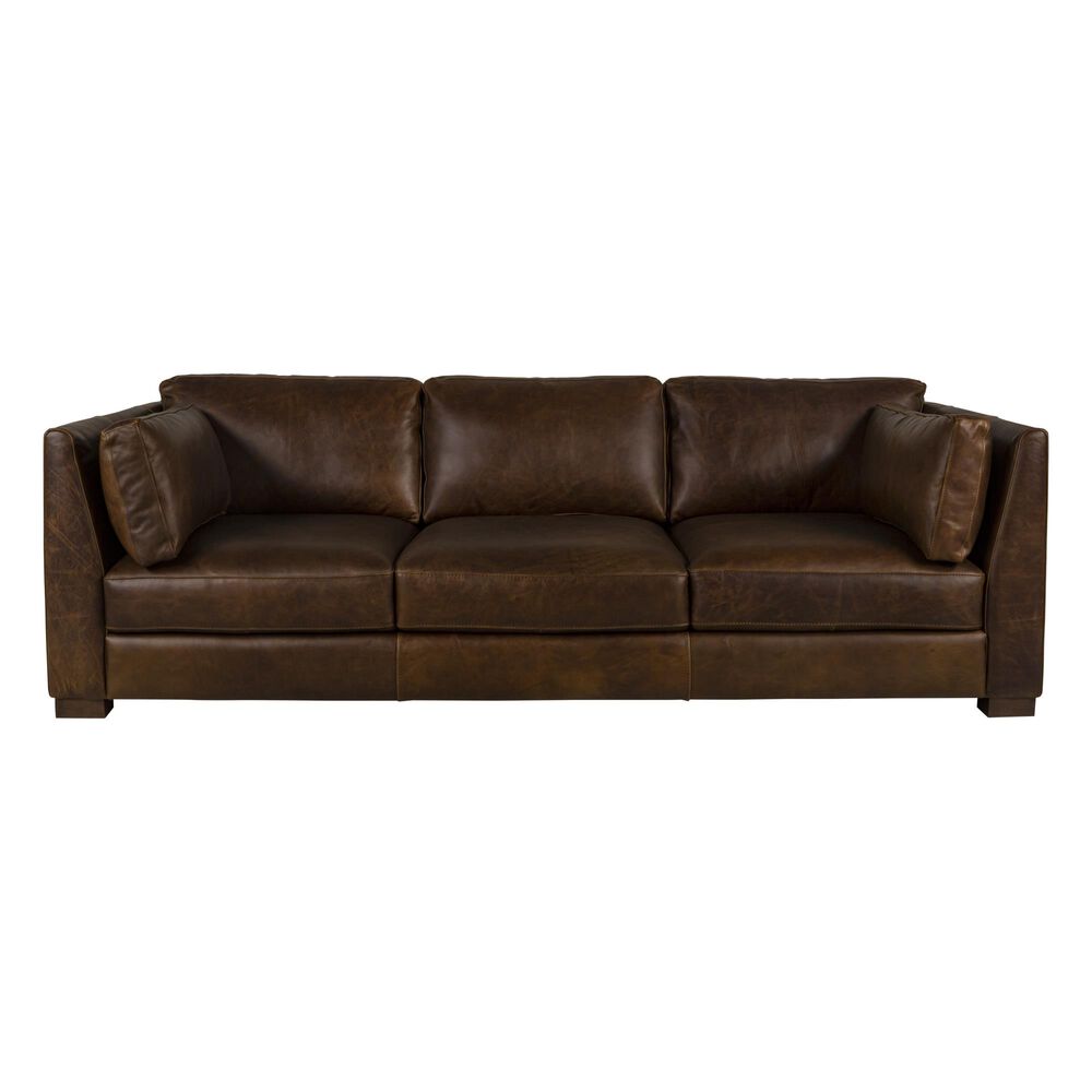 Softline 96 Leather Sofa, , large