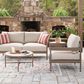 Ashley Bluff Trail 5-Piece Patio Conversation Set in Beige, , large