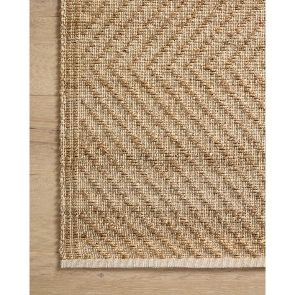 Angela Rose Colton 2&#39; x 3&#39; Natural and Ivory Area Rug, , large