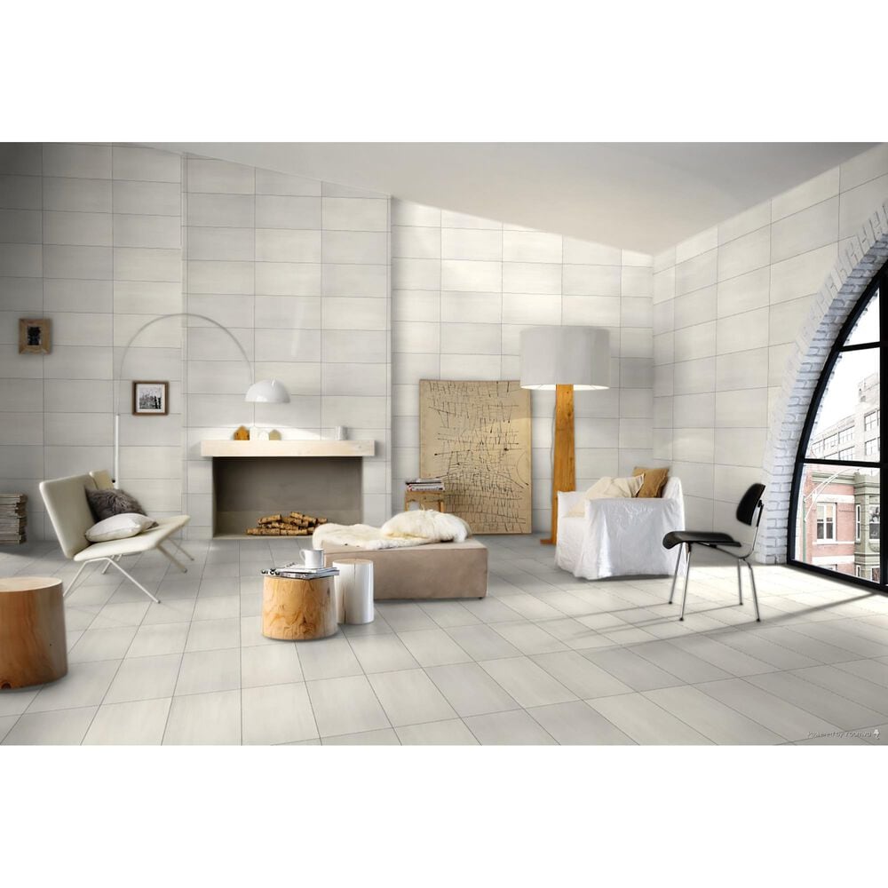 Marazzi Persuade White 12&quot; x 24&quot; Porcelain Tile, , large