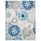 Safavieh Cabana CBN832F 9" x 12" Grey and Blue Indoor/Outdoor Area Performance Rug, , large