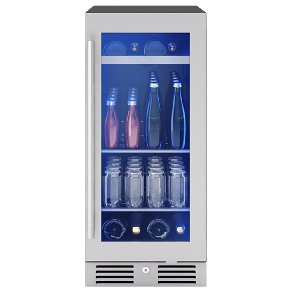 Zephyr 3.4 Cu. Ft. Single Zone Beverage Cooler in Stainless Steel, , large