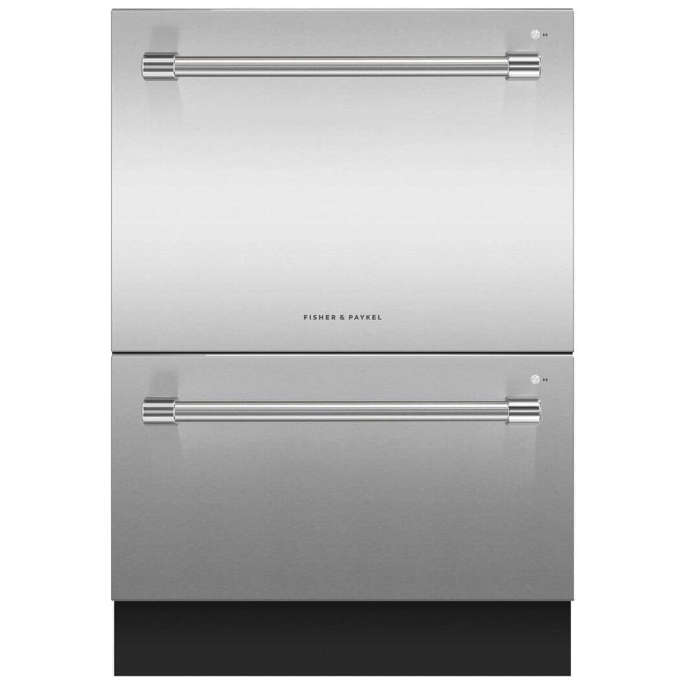 Fisher & Paykel 24" Professional Built-In Double Drawer Dishwasher in Stainless Steel, , large